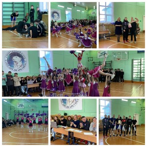 V preddverii Dnya zashchitnika Otechestva v sportivnom zale kolledzha proshol fizkulturno sportivnyy prazdnik A nu ka parni