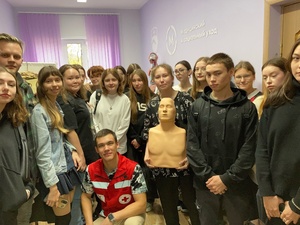 First aid instructor of the Nenets Regional Department Russian Red Cross30102023